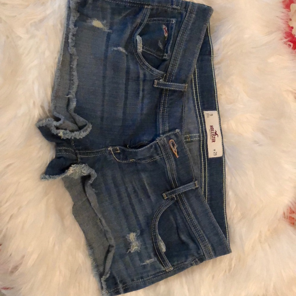 Hollister denim shorts